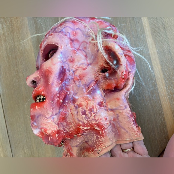 Halloween Mask - Adult os - Burned Man Face - unisex - Picture 5 of 9
